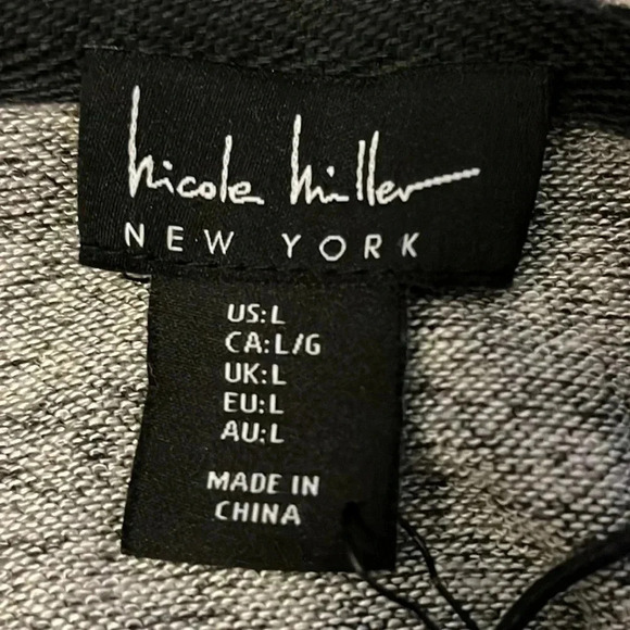 Nicole  Miller Sweater Knit Dress Snakeskin Pattern - Picture 9 of 11